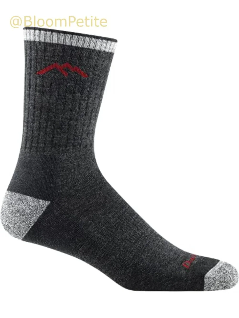 Midweight Merino Wool Micro Crew Hiking Sock with Cushion
